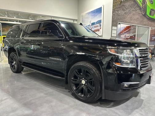 Black 2015 Chevrolet Suburban 1500 LT