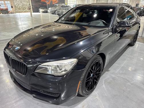 Black Sapphire Metallic 2015 BMW 740 Li