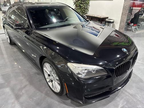 Black Sapphire Metallic 2015 BMW 740 Li