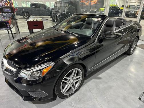 Black 2014 Mercedes-Benz E-Class Cabriolet Sport $71K MSRP