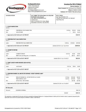 2017 BMW ALPINA B7 xDrive