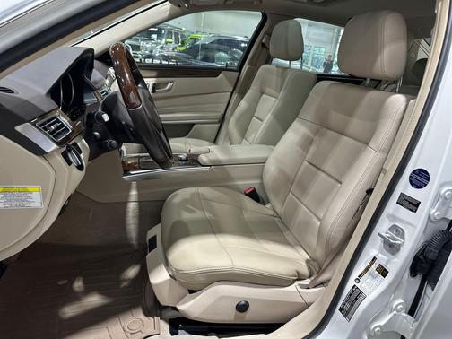 Polar White 2014 Mercedes-Benz E-Class 4MATIC
