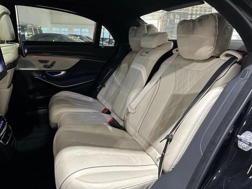 Obsidian Black Metallic 2019 Mercedes-Benz S-Class AMG Line, TVs $130K MSRP
