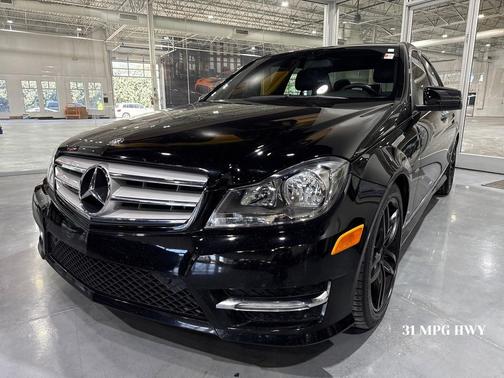 Black 2012 Mercedes-Benz C-Class C 250 Sport