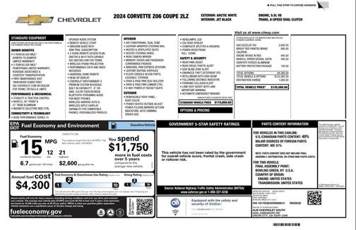 2024 Chevrolet Corvette Z06