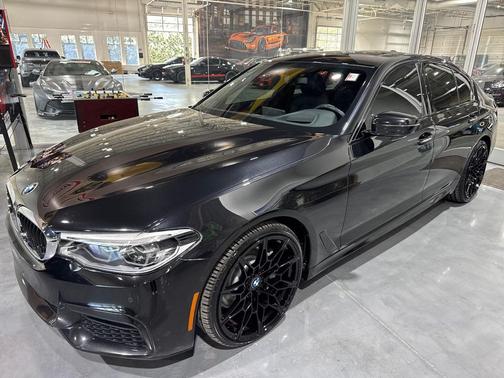Black Sapphire Metallic 2017 BMW 530 M Sport/Premium PKG $63K MSRP