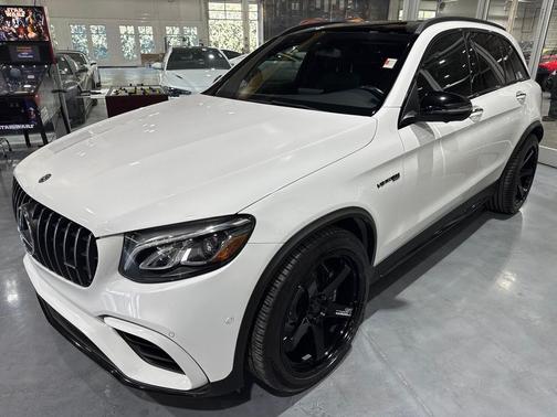 Polar White 2018 Mercedes-Benz AMG GLC 63 4MATIC
