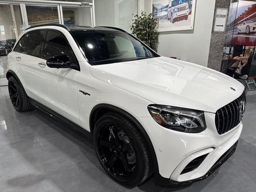 Polar White 2018 Mercedes-Benz AMG GLC 63 4MATIC