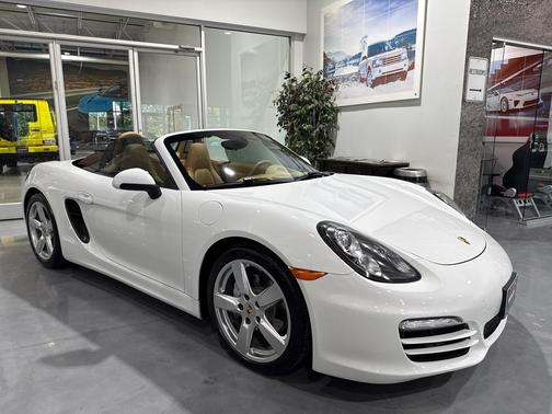 White 2014 Porsche Boxster PDK Convenience PKG $64K MSRP