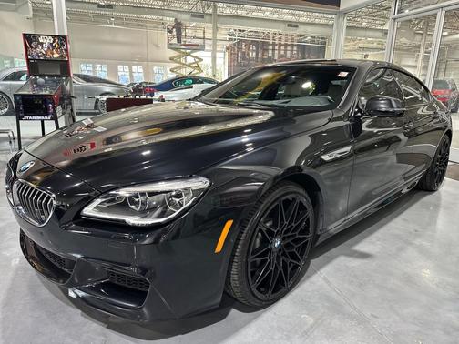 Black Sapphire Metallic 2017 BMW 640 Gran Coupe M Sport Executive/Driving Assist PKG $101K