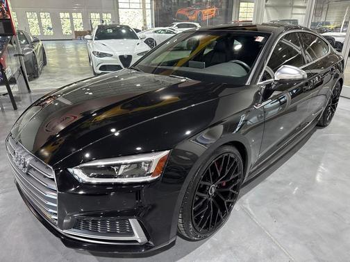 Mythos Black Metallic 2018 Audi S5 Quattro Premium Plus S Sport PKG $63K MSRP
