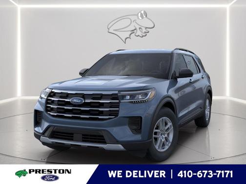 Medium Blue Metallic 2026 Ford Explorer Active