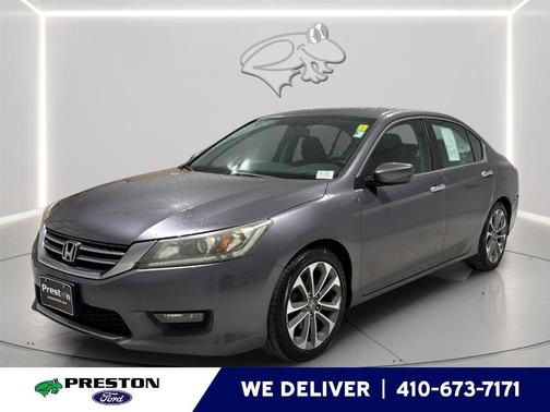 Modern Steel Metallic 2014 Honda Accord Sport