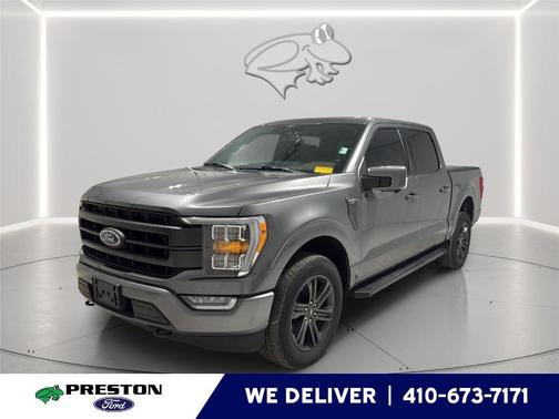 Carbonized Gray 2022 Ford F-150 Lariat