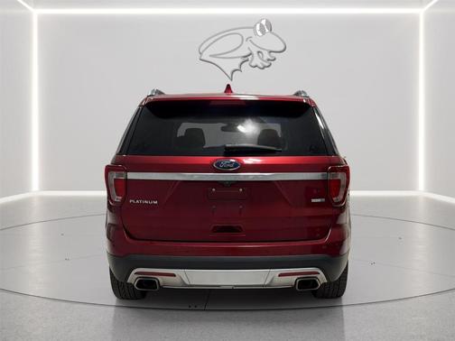 Ruby Red Metallic Tinted Clearcoat 2016 Ford Explorer Platinum