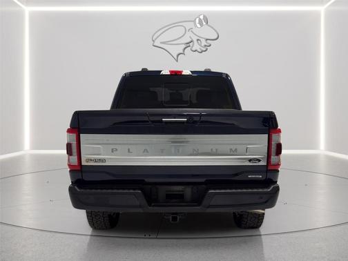 Blue 2022 Ford F-150 Platinum