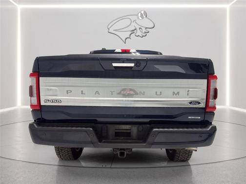 Blue 2022 Ford F-150 Platinum