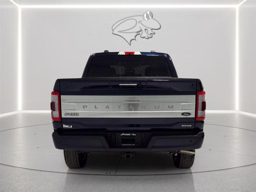 Blue 2022 Ford F-150 Platinum