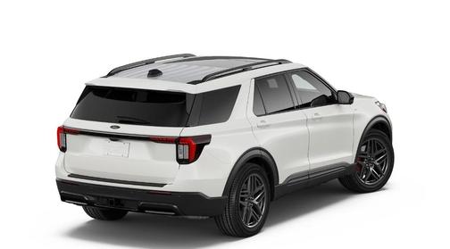 Star White 2026 Ford Explorer ST-Line