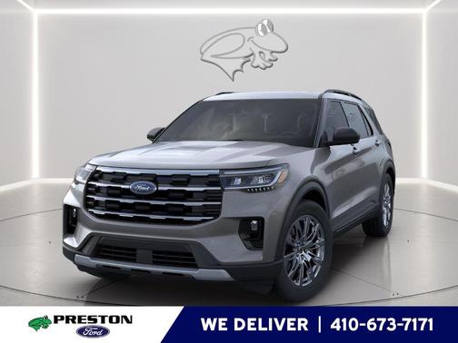 Carbonized Gray Metallic 2026 Ford Explorer Active