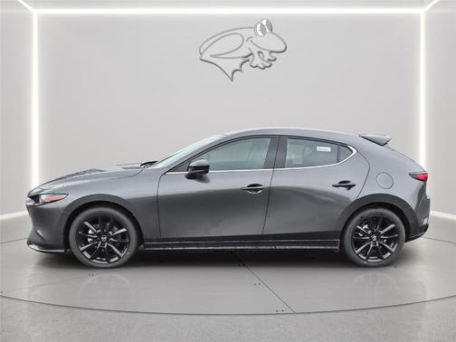 Machine Gray Metallic 2026 Mazda Mazda3 AWD w/Premium Package