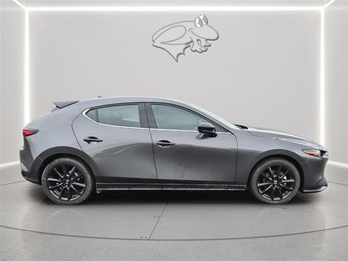 Machine Gray Metallic 2026 Mazda Mazda3 AWD w/Premium Package