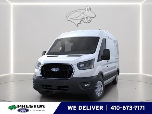 Oxford White 2026 Ford Transit-250 148 WB Medium Roof Cargo