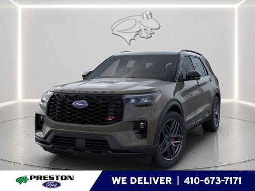 Gray 2026 Ford Explorer ST