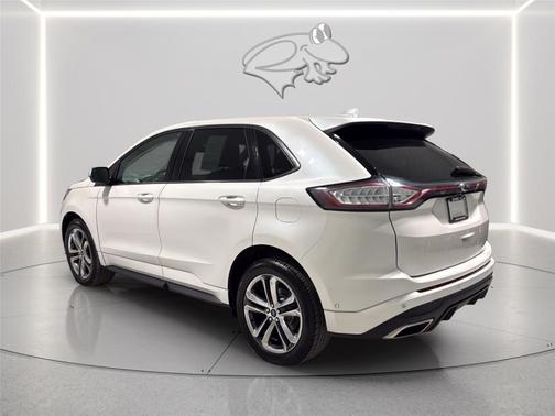 White Platinum Tri-Coat Metallic 2015 Ford Edge Sport