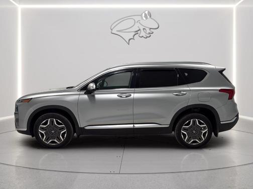 Shimmering Silver 2023 Hyundai SANTA FE HEV SEL Premium