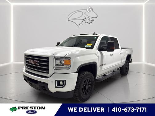 Summit White 2017 GMC Sierra 2500 SLT