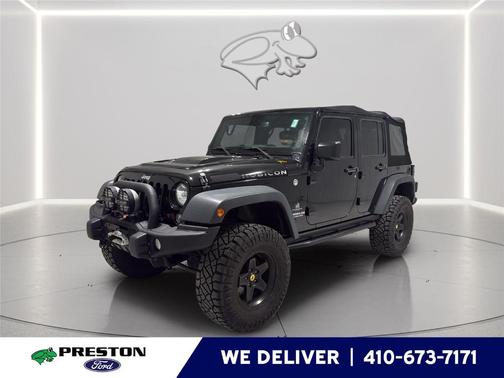 Black Clearcoat 2016 Jeep Wrangler Unlimited Rubicon