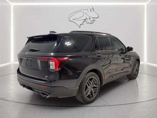 Agate Black Metallic 2025 Ford Explorer ST