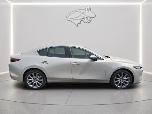 Platinum Quartz Metallic 2026 Mazda Mazda3 FWD w/Preferred Package