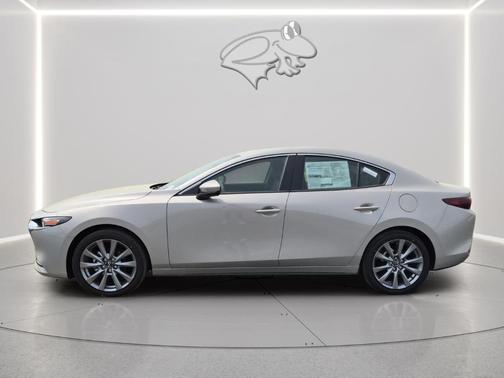 Platinum Quartz Metallic 2026 Mazda Mazda3 FWD w/Preferred Package