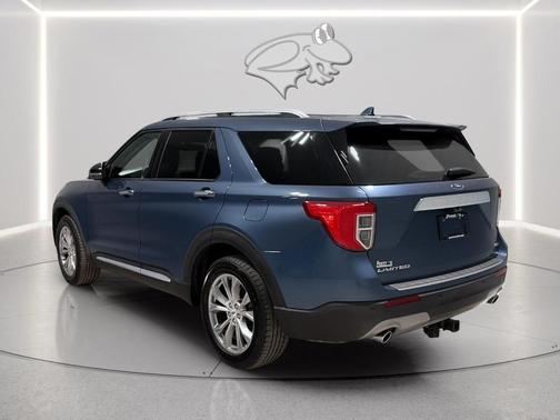 Blue 2020 Ford Explorer Limited