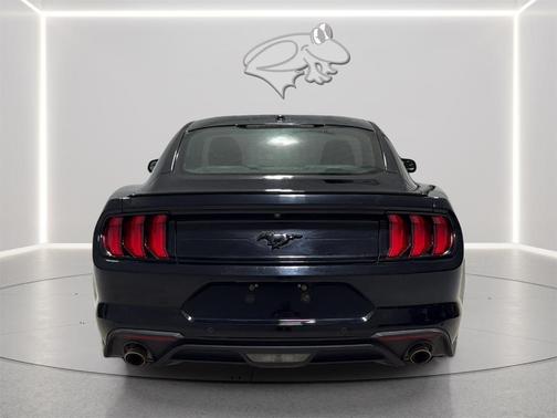 Shadow Black 2018 Ford Mustang EcoBoost