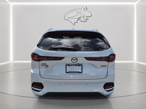 Rhodium White Premium 2026 Mazda CX-70 3.3 TURBO S PREMIUM
