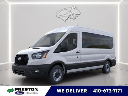 Oxford White 2026 Ford Transit-350 XL