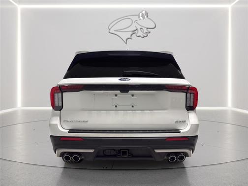 Star White 2025 Ford Explorer Platinum