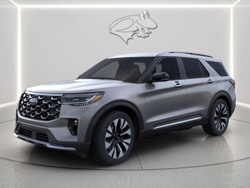 Carbonized Gray 2026 Ford Explorer Platinum