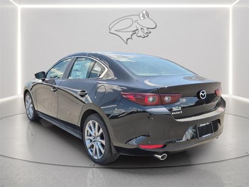 Jet Black Mica 2026 Mazda Mazda3 FWD w/Preferred Package