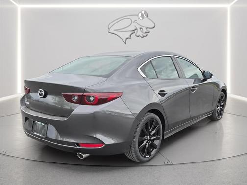 Machine Gray Metallic 2026 Mazda Mazda3 FWD w/Select Package