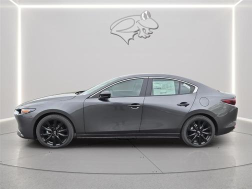 Machine Gray Metallic 2026 Mazda Mazda3 FWD w/Select Package