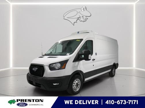 White 2025 Ford Transit-250 148 WB Medium Roof Cargo