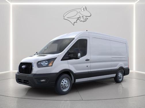 White 2025 Ford Transit-250 148 WB Medium Roof Cargo