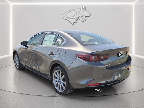 Machine Gray Metallic 2026 Mazda Mazda3 FWD w/Preferred Package
