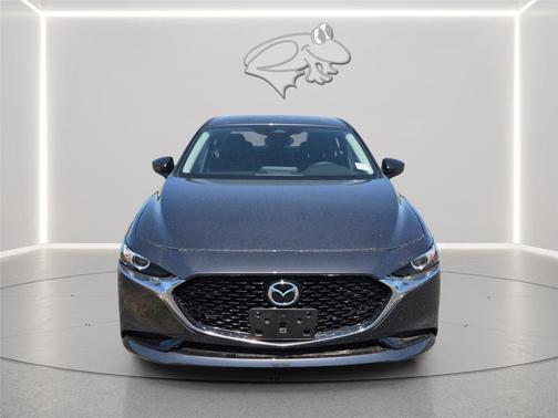 Machine Gray Metallic 2026 Mazda Mazda3 FWD w/Preferred Package