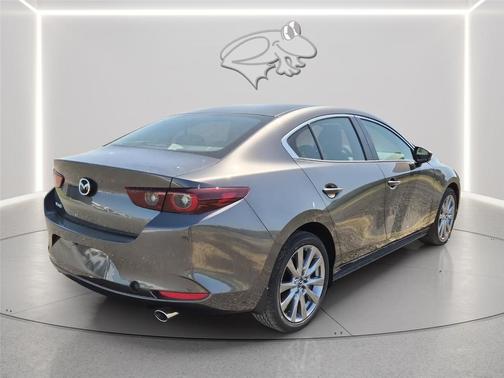 Machine Gray Metallic 2026 Mazda Mazda3 FWD w/Preferred Package