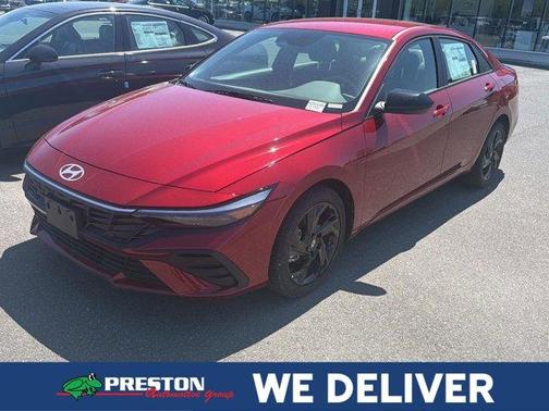 Red 2026 Hyundai ELANTRA SEL Sport